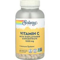 Solaray, Vitaminas C su bioflavonoidų koncentratu, 1 000 mg, 250 VegCaps