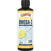 Barlean's, „Seriously Delicious®“, omega-3 iš žuvų taukų, citrinų kremas, 454 g