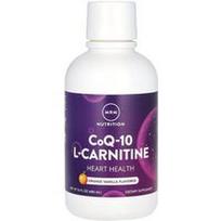 MRM Nutrition, CoQ-10 L-karnitino skystis, apelsinų ir vanilės, 480 ml (16 skysčio uncijų)