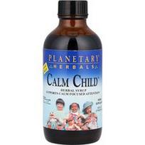 Planetary Herbals, „Calm Child™“ žolelių sirupas, 118,28 ml (4 skysčio uncijos)