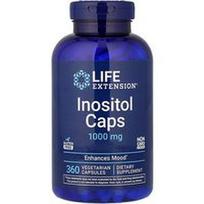 Life Extension, Inozitolio dangteliai, 1 000 mg, 360 vegetariškų kapsulių