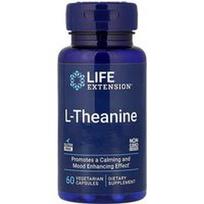 Life Extension, L-teaninas, 60 vegetariškų kapsulių (100 mg vienoje kapsulėje)