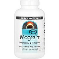 Source Naturals, Magteinas®, magnio L-treonatas, 180 kapsulių