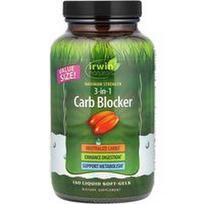 Irwin Naturals, 3-in-1 angliavandenių blokatorius®, maksimalus stiprumas, 150 skystų minkštų gelių