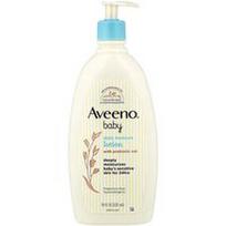 Aveeno, Kūdikiams skirtas kasdienis drėkinamasis losjonas su prebiotinėmis avižomis, be kvapiklių, 532 ml