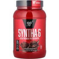 BSN, „Syntha-6®“, itin aukštos kokybės baltymų matrica, šokoladinis pieno kokteilis, 1,32 kg
