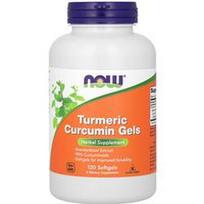 NOW Foods, Ciberžolės kurkumino geliai, 475 mg, 120 minkštųjų gelių