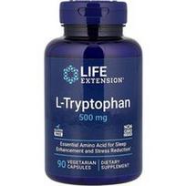 Life Extension, L-triptofanas, 500 mg, 90 vegetariškų kapsulių