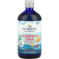 Nordic Naturals, Vaikiškas DHR™, 1+ amžiaus, Didžioji braškė, 530 mg, 16 fl oz (473 ml)