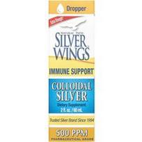 Natural Path Silver Wings, Koloidinis sidabras, 60 ml (2 skysčio uncijos)