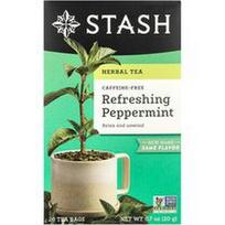 Stash Tea, Gaivinanti pipirmėčių žolelių arbata be kofeino, 20 arbatos pakelių, 20 g