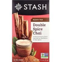 Stash Tea, Juodoji arbata, dvigubų prieskonių čai arbata, 18 arbatos pakelių, 33 g