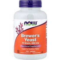 NOW Foods, Alaus mielės, 650 mg, 200 tablečių