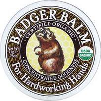 Badger, Ekologiškas barsuko balzamas darbščioms rankoms, 0.75 oz (21 g)