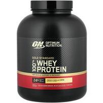 Optimum Nutrition, „Gold Standard®“ 100 % išrūgų baltymų milteliai, prancūziško vanilės kremo skonio, 2,27 kg