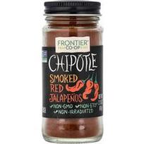 Frontier Co-op, Chipotle, rūkyti raudonieji jalapenai, 2.15 uncijos (61 g)