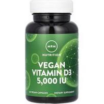 MRM Nutrition, Veganiškas vitaminas D3, 125 mcg (5,000 TV), 60 veganiškų kapsulių