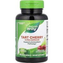 Nature's Way, Tart Cherry, Ultra kapsulės, 90 veganiškų kapsulių (400 mg vienoje kapsulėje)