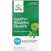 Terry Naturally, SagaPro®, šlapimo pūslės sveikata, vyrams ir moterims, 60 kapsulių (100 mg vienoje kapsulėje)