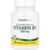 NaturesPlus, Vitaminas B1, 300 mg, 90 tablečių