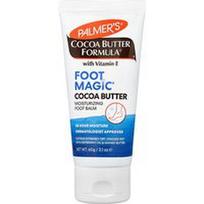Palmer's, „Cocoa Butter Formula®“ su vitaminu E, „Foot Magic®“, drėkinamasis pėdų balzamas, 60 g
