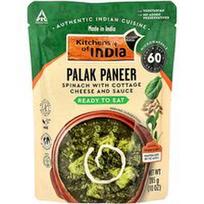 Kitchens of India, Palak Paneer, špinatai su varške ir padažu, švelnaus skonio, 285 g