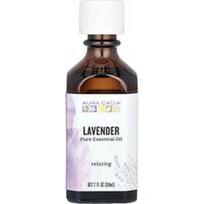 Aura Cacia, Grynas levandų eterinis aliejus, 59 ml (2 skysčio uncijos)
