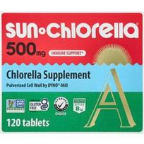 Sun Chlorella, Chlorellos papildas, 120 tablečių