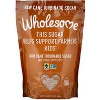 Wholesome Sweeteners, Neapdorotas cukranendrių turbinado cukrus, 24 uncijos (680 g)