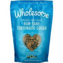 Wholesome Sweeteners, Ekologiškas nerafinuotas cukranendrių turbinado cukrus, 680 g