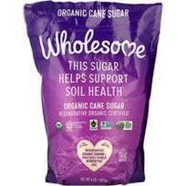 Wholesome Sweeteners, Ekologiškas cukranendrių cukrus, 4 svarai (1,81 kg)