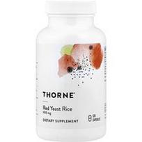 Thorne, Raudonųjų mielių ryžiai, 900 mg, 120 kapsulių