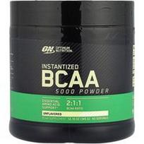 Optimum Nutrition, Instantizuoti BCAA 5000 milteliai, be skonio, 345 g