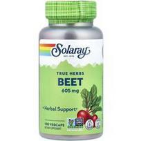 Solaray, Tikros žolelės, burokėliai, 605 mg, 100 VegCaps
