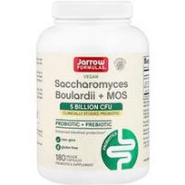 Jarrow Formulas, Veganiškas Saccharomyces Boulardii + MOS, 5 milijardai KFV, 180 vegetariškų kapsulių