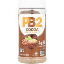 PB2 Foods, Žemės riešutų milteliai, kakava, 184 g