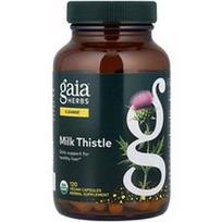 Gaia Herbs, Pieno erškėtis, 120 veganiškų kapsulių