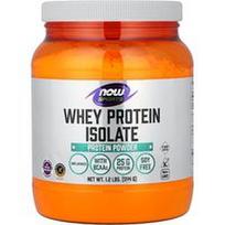NOW Foods, Sportiniai, išrūgų baltymų izoliatas, be skonio, 544 g
