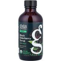 Gaia Herbs, Vaikams, juodųjų šeivamedžio uogų sirupas, 89 ml