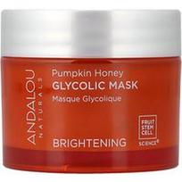 Andalou Naturals, Glikolio grožio kaukė su moliūgų medumi, 50 g