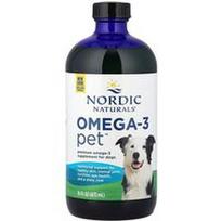 Nordic Naturals, Omega-3 augintiniams, didelėms ir labai didelėms veislėms šunims, 473 ml (16 skysčio uncijų)