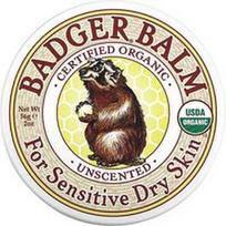 Badger, Barsukų balzamas, jautriai ir sausai odai, bekvapis, 56 g