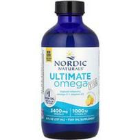 Nordic Naturals, „Ultimate Omega® Xtra“, citrinų skonio, 237 ml