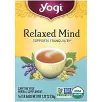 Yogi Tea, Atsipalaidavęs protas, be kofeino, 16 arbatos pakelių, 36 g