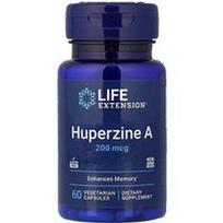 Life Extension, Huperzinas A, 200 mcg, 60 vegetariškų kapsulių