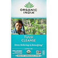 Organic India, Tulsi valomoji arbata be kofeino, 18 užpilų pakelių, 28,8 g