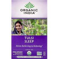 Organic India, Tulsi arbata miegui, be kofeino, 18 užpilų pakelių, 32,4 g