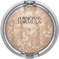 Physicians Formula, Mineralinis dėvėjimas, mineralinė veido pudra be talko, 3835 permatoma, 0.3 oz (9 g)