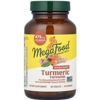 MegaFood, Ciberžolės kurkuminas, 60 tablečių