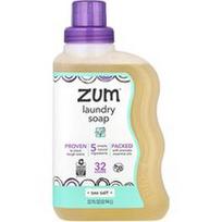 ZUM, Skalbimo muilas, jūros druska, 32 fl oz (0.94 l)